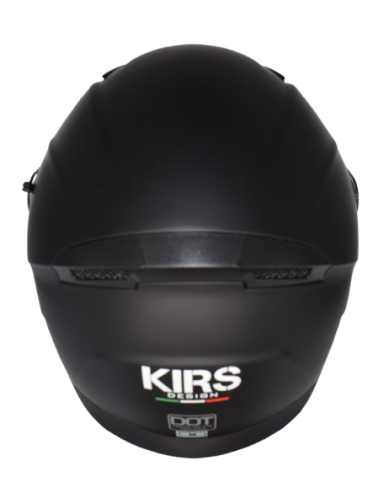 Κράνος μηχανής νέας γενιάς Kirs F700 σε χρώμα MATT BLACK