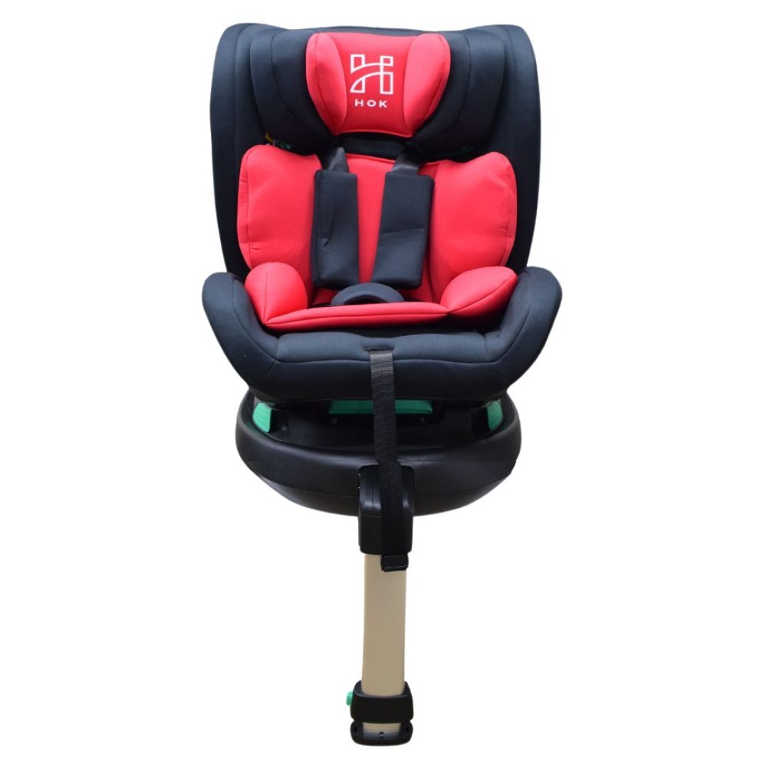 Καθισματάκι Αυτοκινήτου Safety 360° isofix 0-36 kg i-size για ύψος 40cm έως 150cm Μαύρο-Κόκκινο BCS61-RED