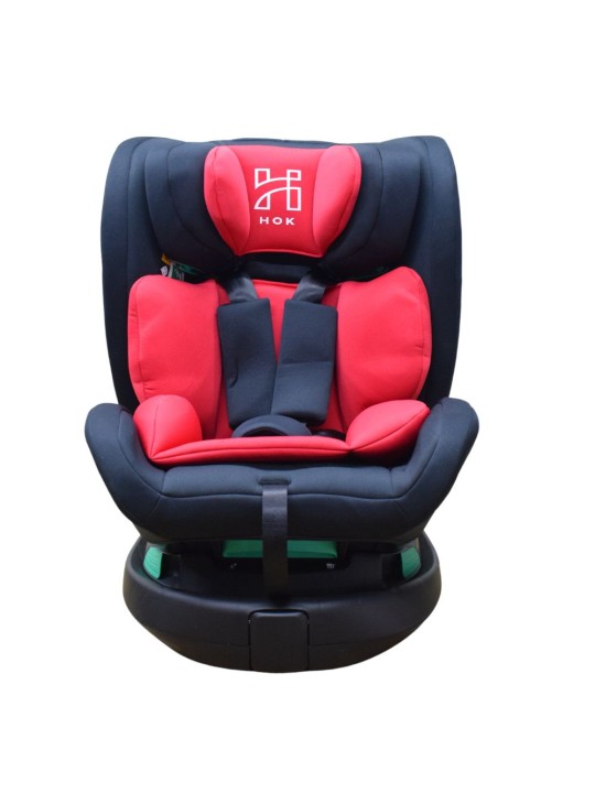 Καθισματάκι Αυτοκινήτου Safety 360° isofix 0-36 kg i-size για ύψος 40cm έως 150cm Μαύρο-Κόκκινο BCS61-RED