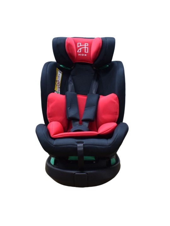 Καθισματάκι Αυτοκινήτου Safety 360° isofix 0-36 kg i-size για ύψος 40cm έως 150cm Μαύρο-Κόκκινο BCS61-RED