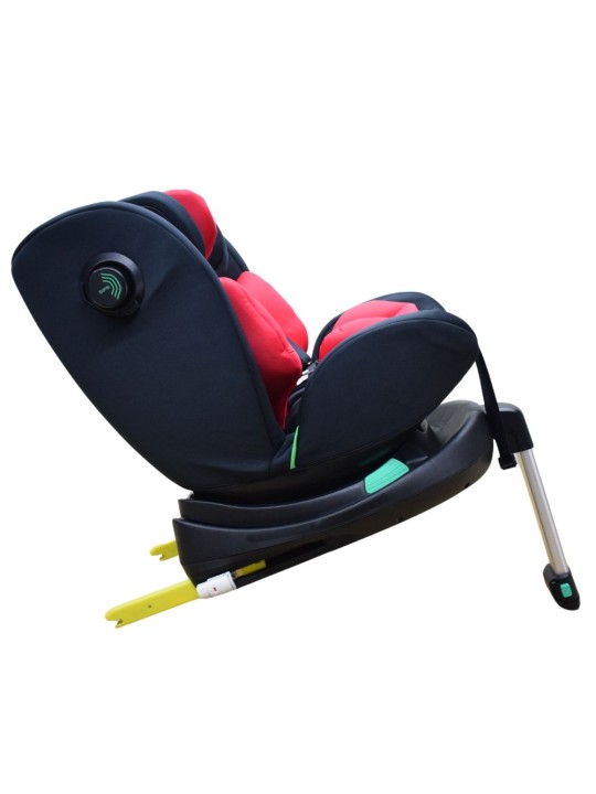 Καθισματάκι Αυτοκινήτου Safety 360° isofix 0-36 kg i-size για ύψος 40cm έως 150cm Μαύρο-Κόκκινο BCS61-RED