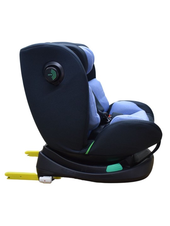 Καθισματάκι Αυτοκινήτου Safety 360° isofix 0-36 kg i-size για ύψος 40cm έως 150cm Μαύρο-Μπλέ BCS61-BLEU