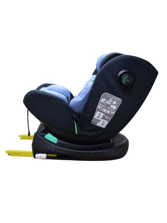 Καθισματάκι Αυτοκινήτου Safety 360° isofix 0-36 kg i-size για ύψος 40cm έως 150cm Μαύρο-Μπλέ BCS61-BLEU