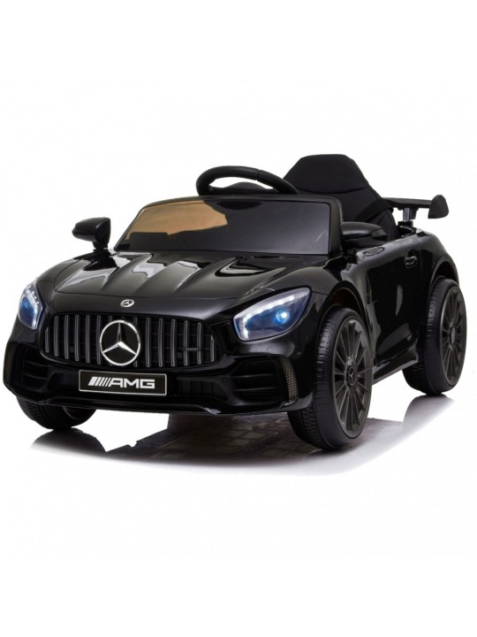 Ηλεκτροκίνητο Παιδικό Αυτοκίνητο Licensed Mercedes Benz GTR AMG 12V Σε Μαύρο Χρώμα BJ011-B