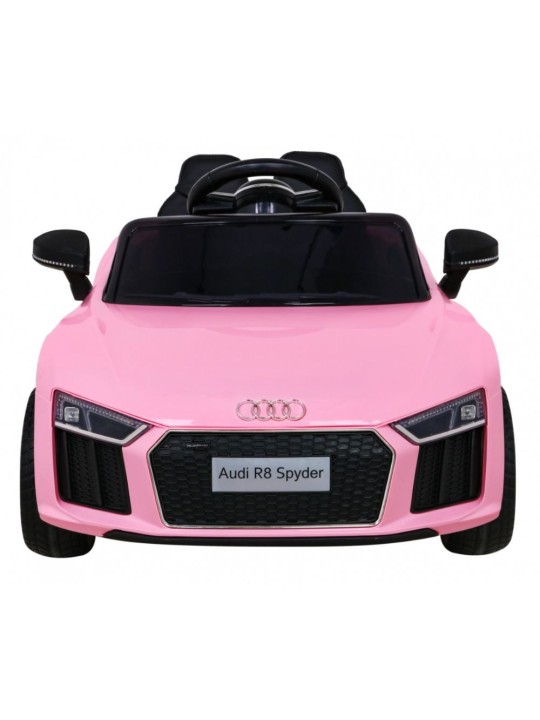 Ηλεκτροκίνητο Παιδικό Αυτοκίνητο Licensed Audi R8 Spyder 12V σε Ροζ Χρώμα R8-BP