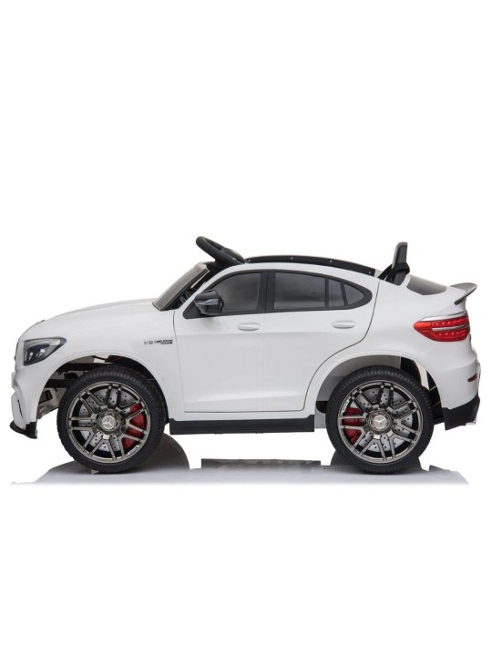 Ηλεκτροκίνητο Παιδικό Αυτοκίνητο Licensed Mercedes Benz GLC63S Coupe 12V Λευκό BJQ5688-W