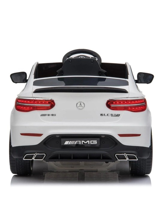 Ηλεκτροκίνητο Παιδικό Αυτοκίνητο Licensed Mercedes Benz GLC63S Coupe 12V Λευκό BJQ5688-W