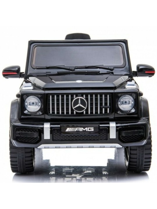 Ηλεκτροκίνητο Παιδικό Αυτοκίνητο Licensed Mercedes Benz G63 AMG 12V Σε Μαύρο Χρώμα BJ002-B