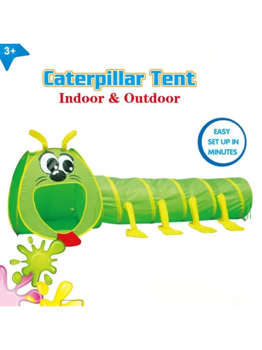 Παιδική Σκηνή Τούνελ Κάμπια Caterpillar Tent 2 σε 1 8603