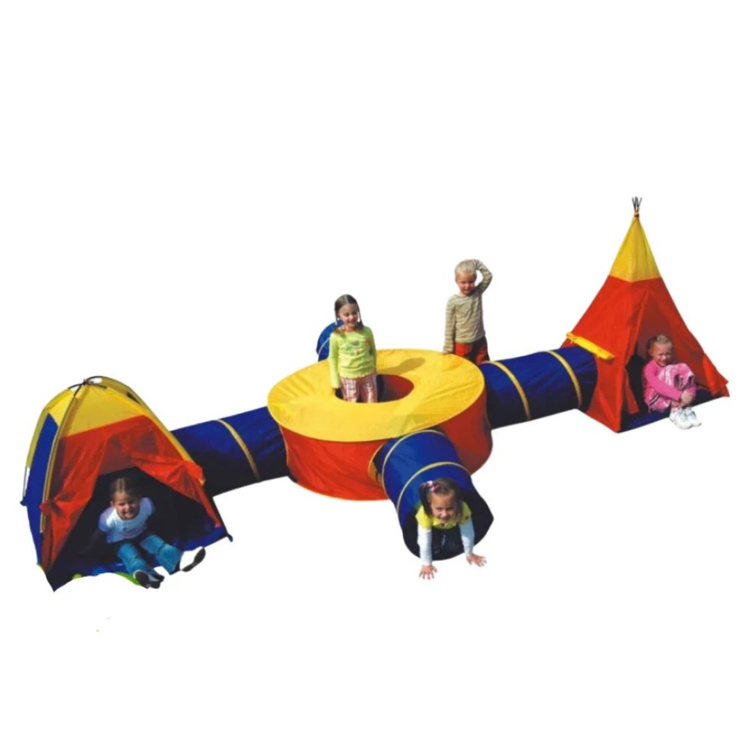 Παιδικός Παιδότοπος Παιχνιδιού Adventure Tunnel Playset 7 σε 1 Παιδική Σκηνή - Τούνελ 8905