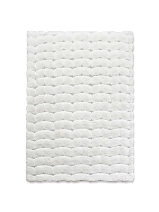 Γούνινο Χαλί Pearl Ιβουάρ 160X230 cm PRL160-WHITE