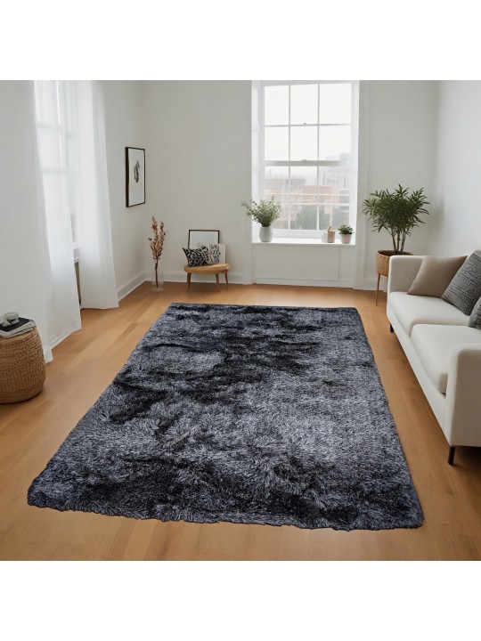 Χαλί  Shaggy Solid Shuttle Γκρι 140x200cm CRP140-123