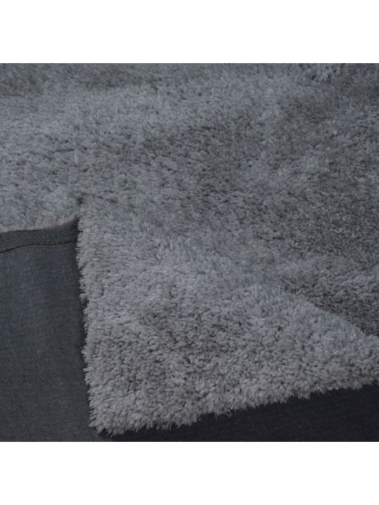 Χαλί  Shaggy Solid Smokey Γκρι 140x200cm CRP140-129