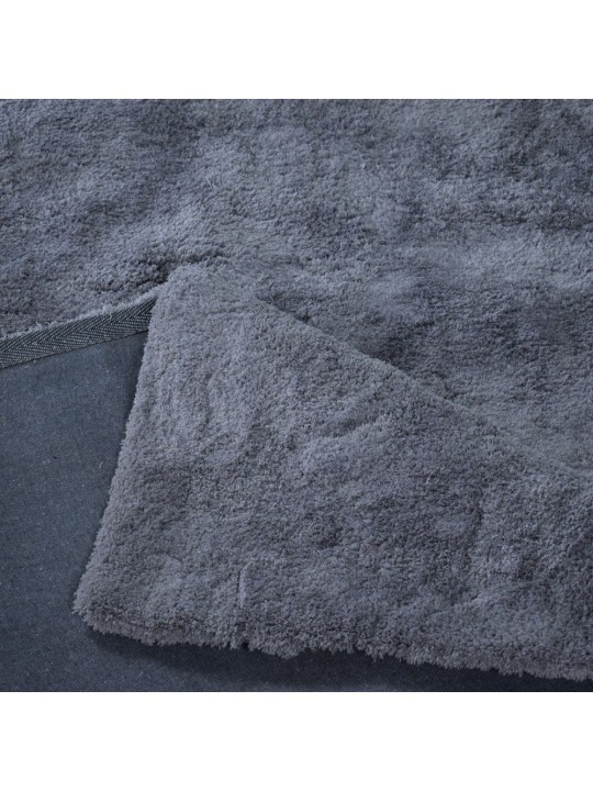 Χαλί  Shaggy Solid Ανθρακί 140x200cm CRP140-136