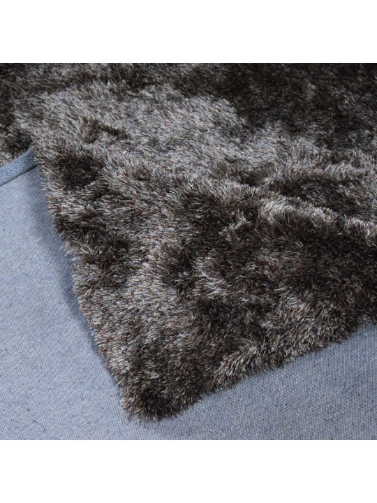 Χαλί  Shaggy Solid  Smokey Γκρι 140x200cm CRP140-50