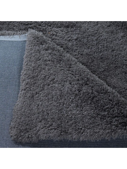 Χαλί  Shaggy Solid Αθρακί 140x200cm CRP140-70