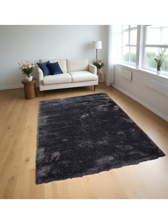 Χαλί  Shaggy Solid Σκούρο Καφέ  160x230cm CRP160-105