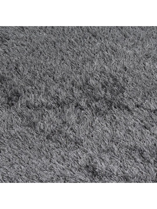 Χαλί  Shaggy Solid Ανθρακί 160x230cm CRP160-131