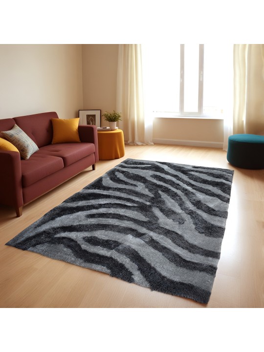 Χαλί Shaggy Chic Εμπριμέ 160x230cm CRP160-132