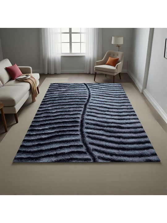 Χαλί Shaggy Chic Εμπριμέ 160x230cm CRP160-137