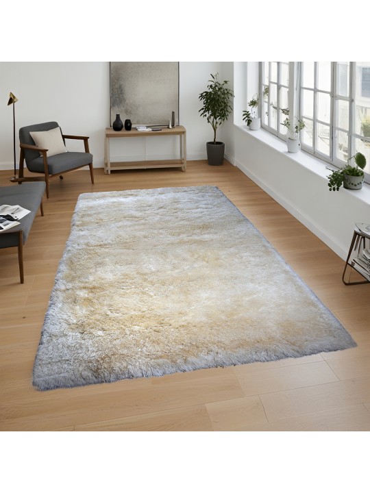 Χαλί  Shaggy Solid Yellowish Γκρι 160x230cm CRP160-183