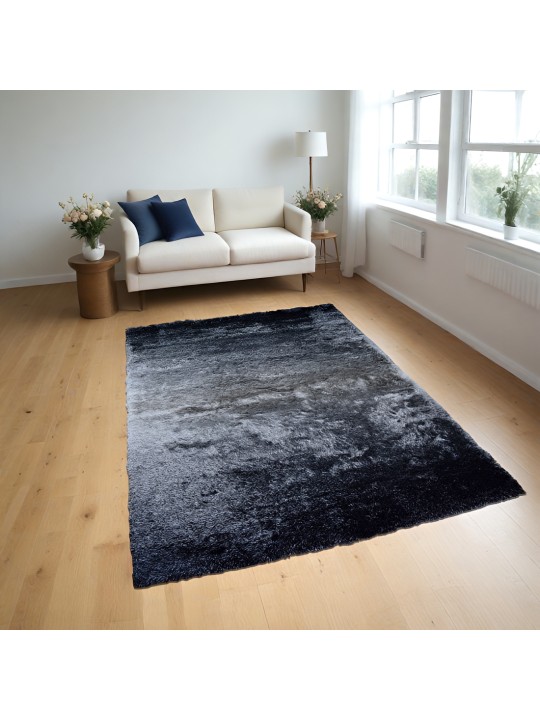 Χαλί  Shaggy Solid Σκούρο Γκρι 160x230cm CRP160-185