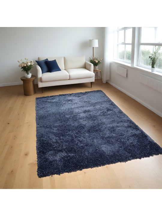 Χαλί  Shaggy Solid Shuttle Γκρι 160x230cm CRP160-186