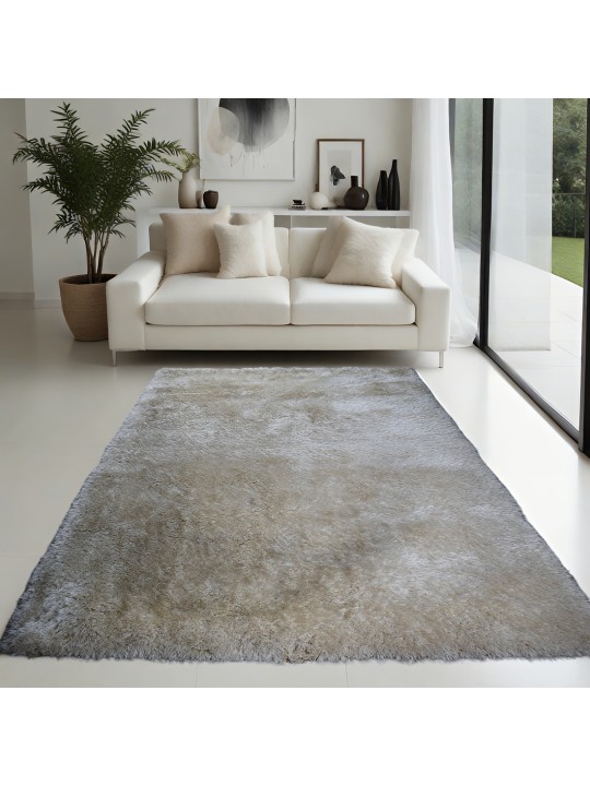 Χαλί  Shaggy Solid Μπεζ 160x230cm CRP160-190