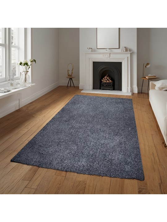 Χαλί  Shaggy  Solid Shuttle Γκρι 160x230cm CRP160-200