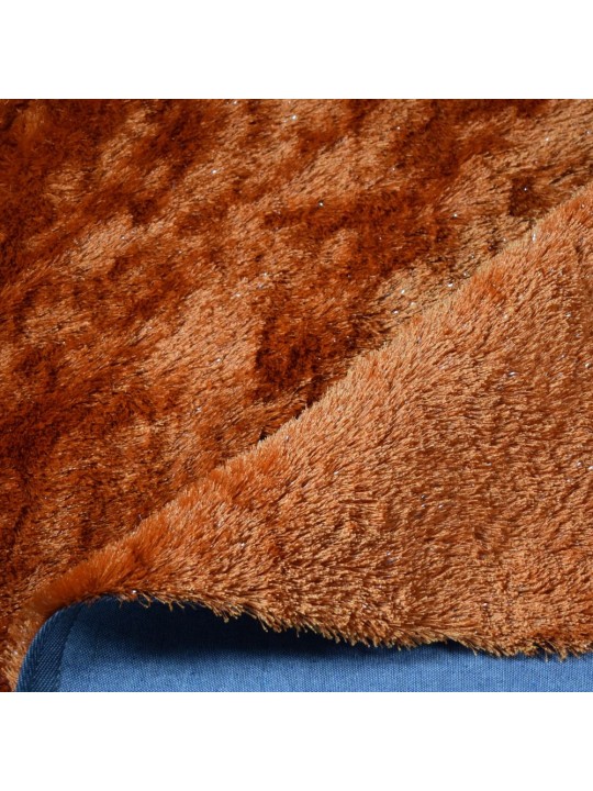 Χαλί  Shaggy Solid Cumin Πορτοκαλί  160x230cm CRP160-205