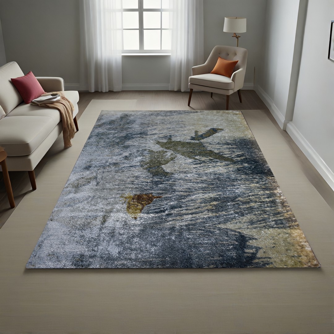 Χαλί Shaggy Chic Εμπριμέ 160x230cm CRP160-212