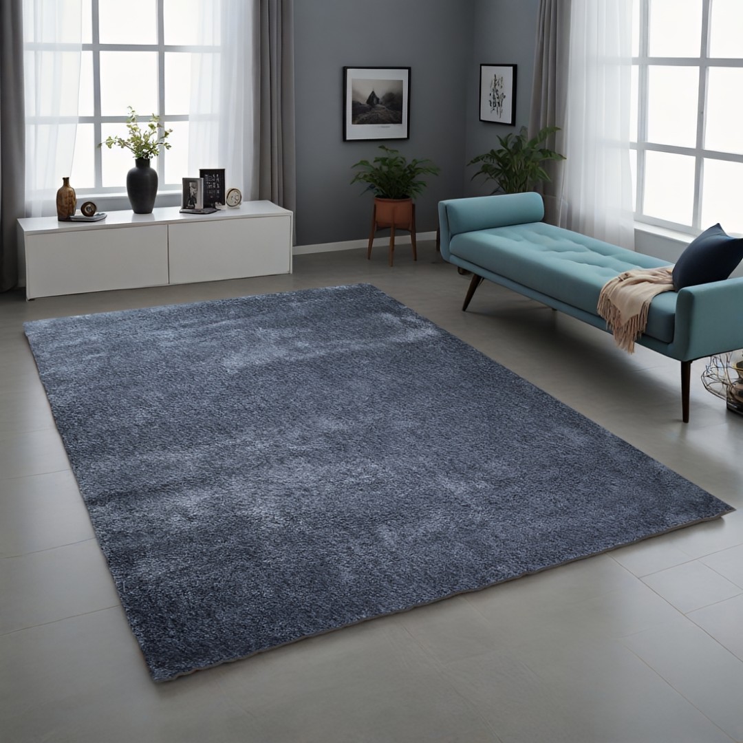 Χαλί  Shaggy Solid Shuttle Γκρι 160x230cm CRP160-231