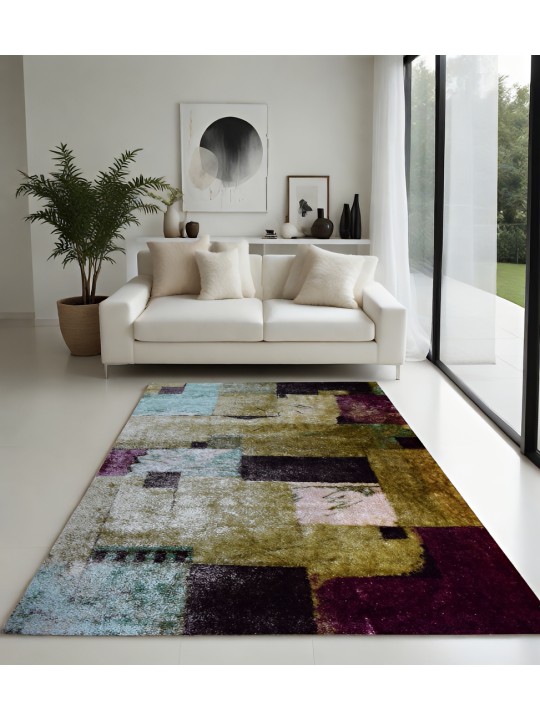 Χαλί Shaggy Chic Εμπριμέ 160x230cm CRP160-251