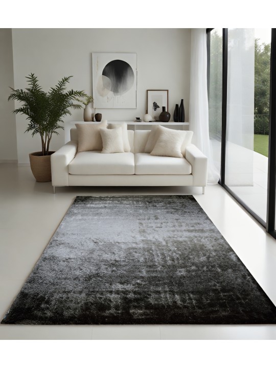 Χαλί  Shaggy Solid Smokey Γκρι 160x230cm CRP160-253