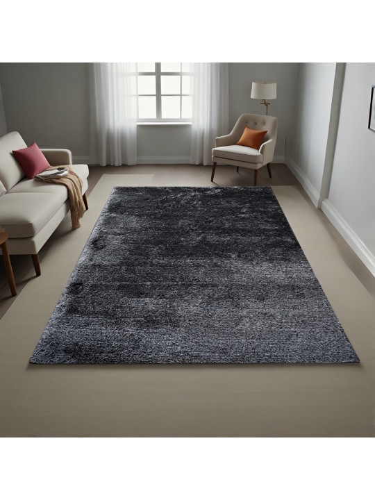 Χαλί  Shaggy Solid Dusty  Γκρι 160x230cm CRP160-293