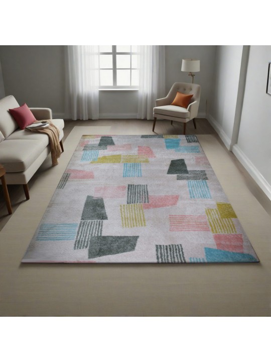 Χαλί Shaggy Chic Εμπριμέ 160x230cm CRP160-31