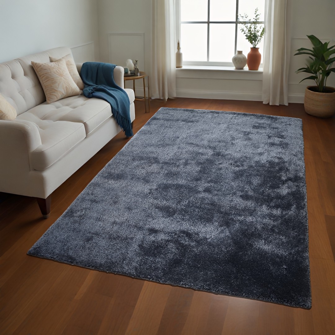 Χαλί  Shaggy Solid Shuttle Γκρι 160x230cm CRP160-324