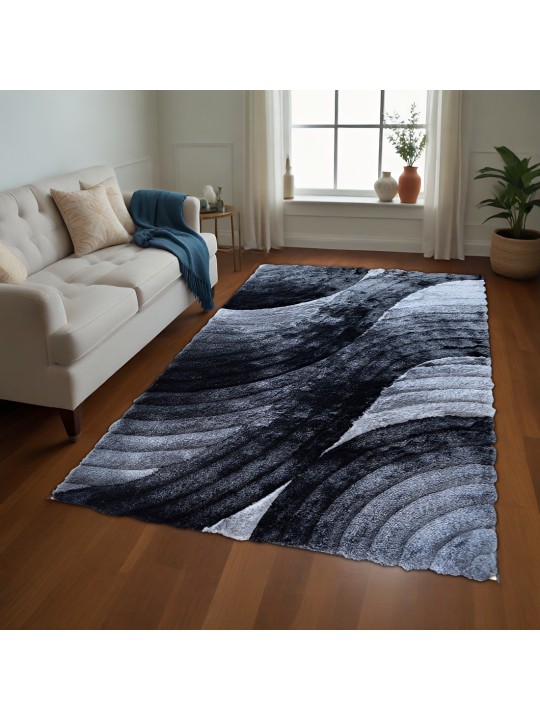 Χαλί Shaggy Chic Εμπριμέ 160x230cm CRP160-325