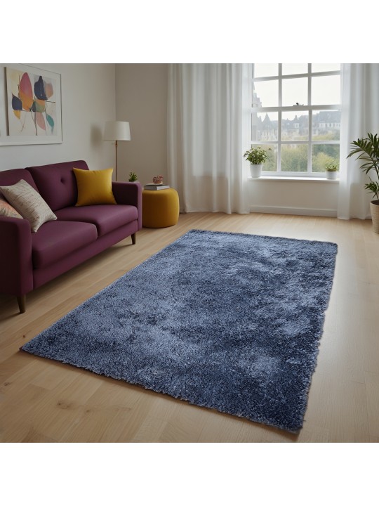 Χαλί  Shaggy Solid Shuttle Γκρι 160x230cm CRP160-326