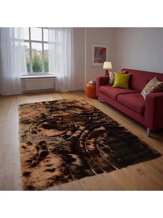 Χαλί Shaggy Chic Εμπριμέ 160x230cm CRP160-344