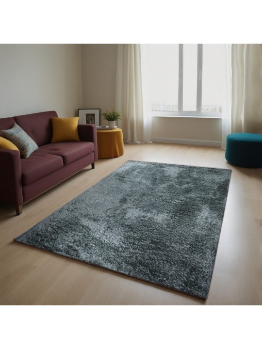 Χαλί  Shaggy Solid Ανθρακί 160x230cm CRP160-39