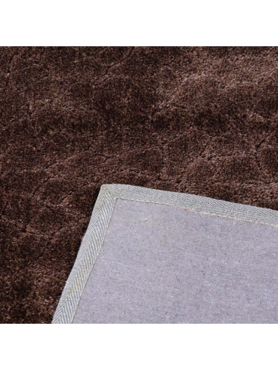 Χαλί  Shaggy Solid Σκούρο Καφέ  160x230cm CRP160-41