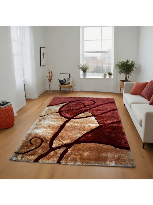 Χαλί Shaggy Chic Εμπριμέ 160x230cm CRP160-70